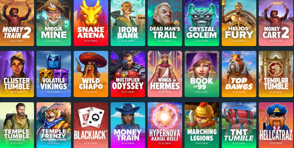 Relax Gaming Free Spin Veren Slot Oyunları